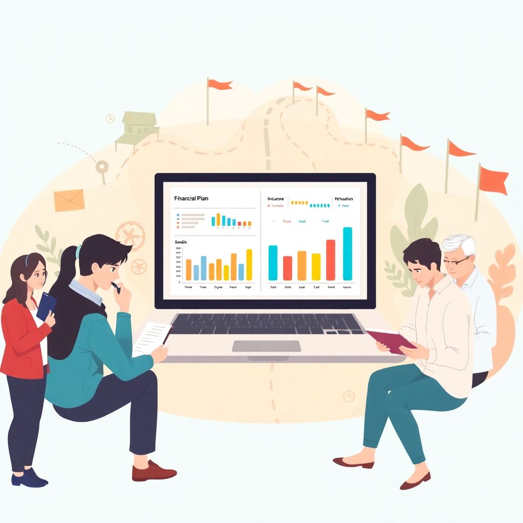 How to read a financial plan for beginners and understand your money goals