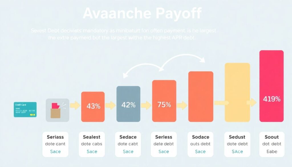 Debt Snowball vs Debt Avalanche for Couples - иллюстрация