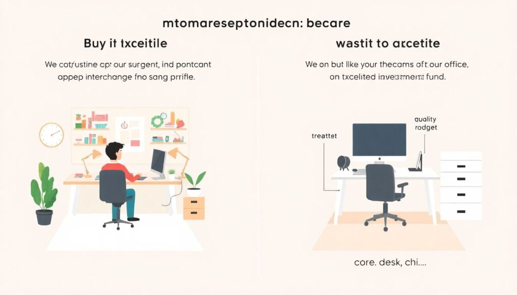 Remote Work Budgeting: Home Office and Expenses - иллюстрация