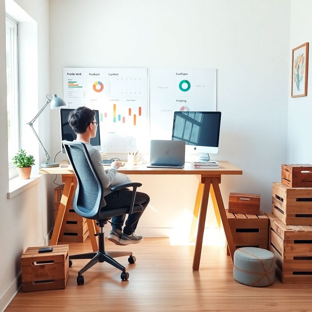 Remote work budgeting: how to manage home office setup and monthly expenses