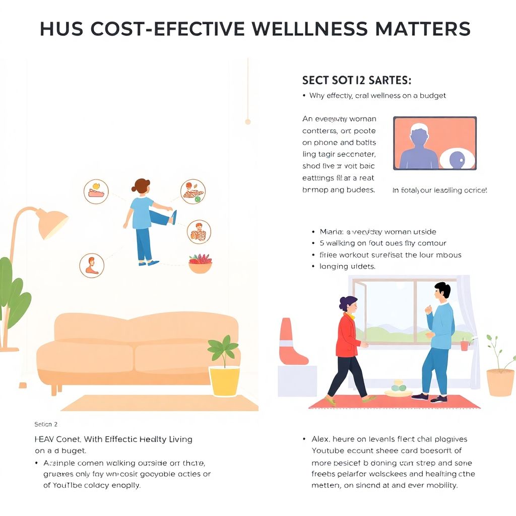 Cost-effective health and wellness on a budget: smart ways to stay healthy