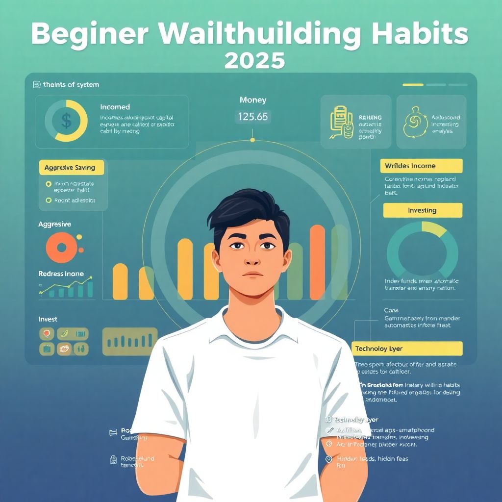 Wealth-building habits for beginners to grow money and achieve financial security