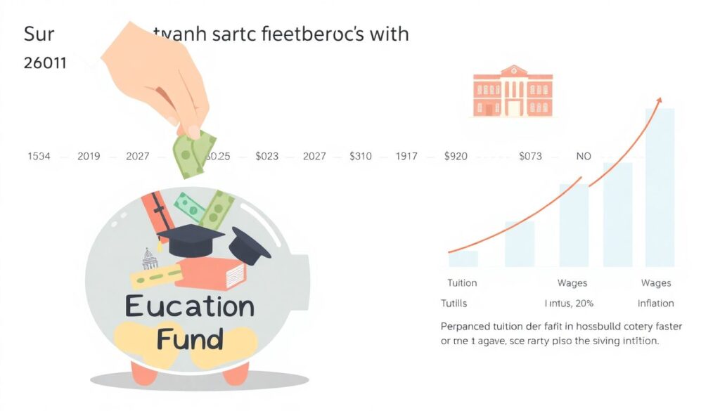 Saving for a Child’s Milestones: Education - иллюстрация