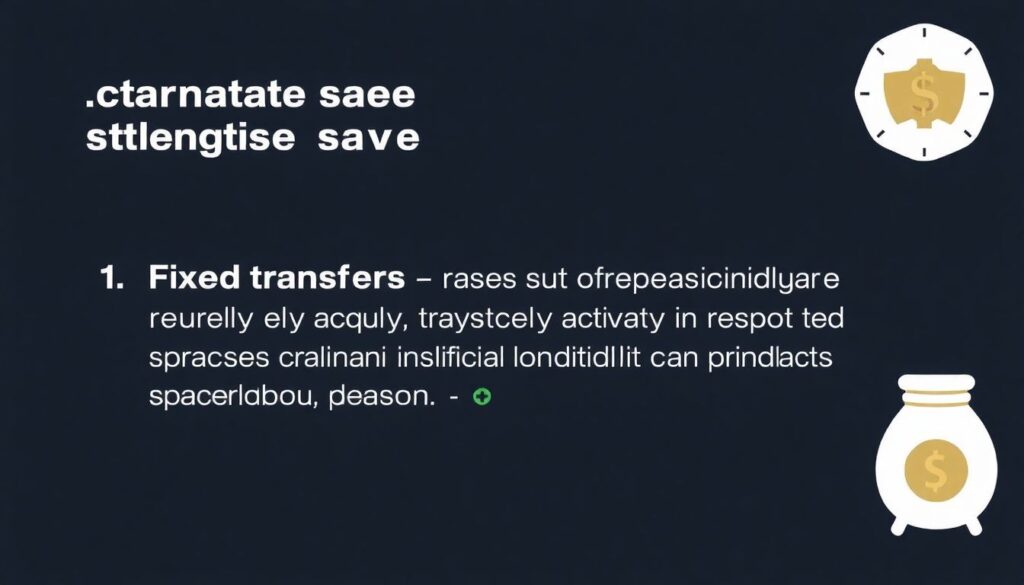 Automated Savings: Set It and Forget It - иллюстрация