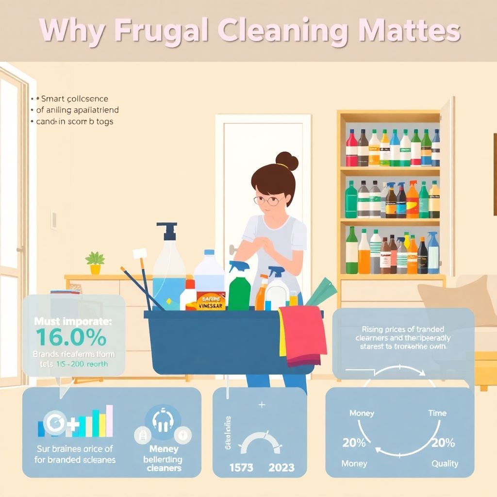 Frugal home cleaning hacks that save time and money for a spotless budget-friendly home