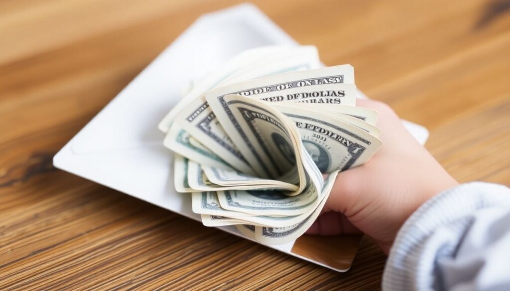 Cash Envelope System for Budget Clean-Up - иллюстрация