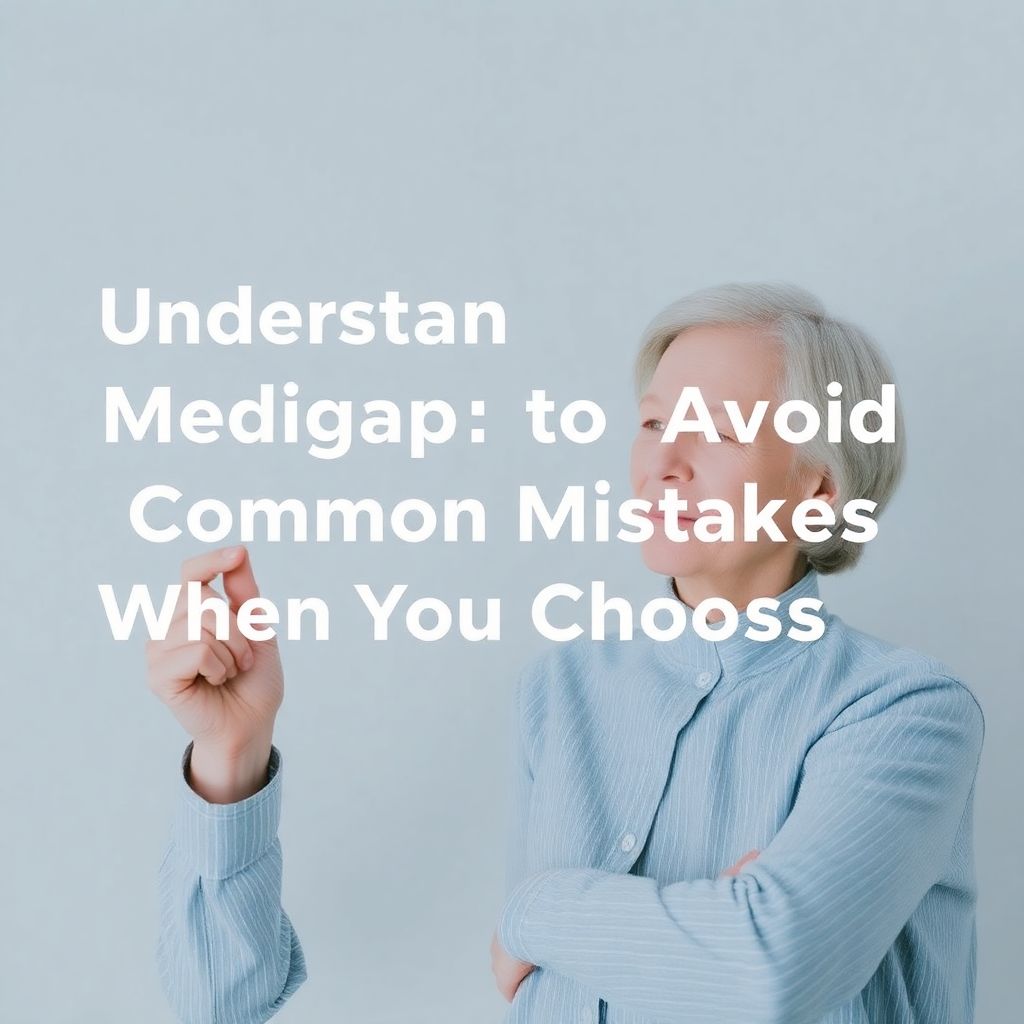 Medigap insurance plans: what they cover and how to choose the right one