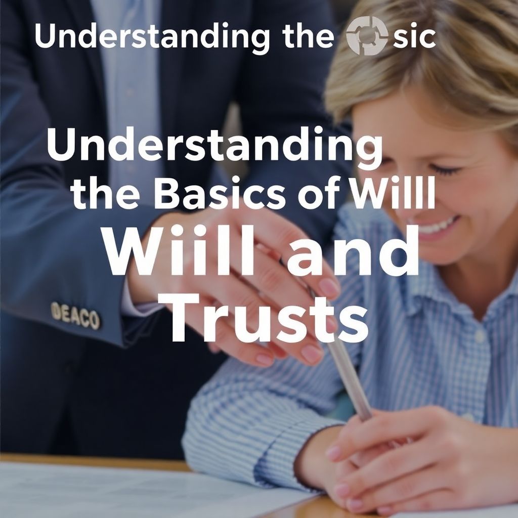 Will and trust basics to protect your financial security and plan your future wisely