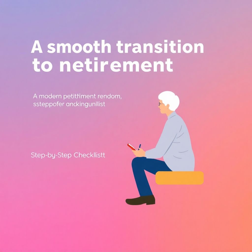Transitioning to retirement with confidence: step-by-step checklist for a smooth shift