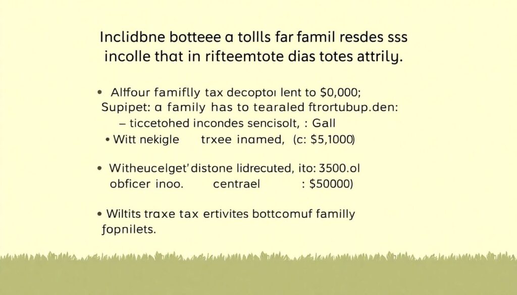 Tax Credits and Deductions for Families - иллюстрация