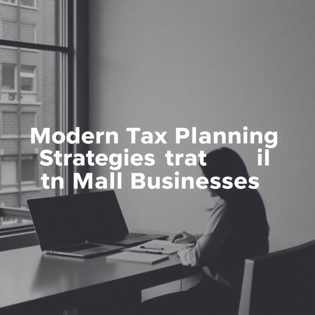 Tax planning strategies for small businesses to reduce liabilities and optimize profits