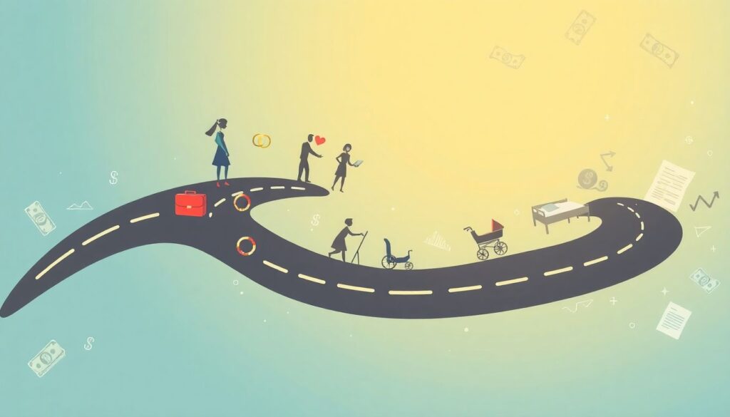 Managing Finances Through Major Life Transitions - иллюстрация