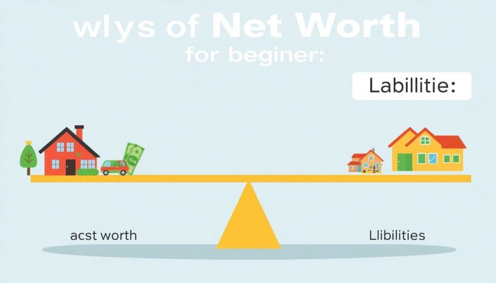 Net Worth Tracking for Beginners - иллюстрация