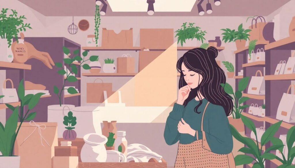 Mindful Spending: Aligning Purchases with Values - иллюстрация