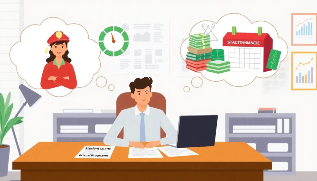 Student Loan Refinancing Pros and Cons - иллюстрация