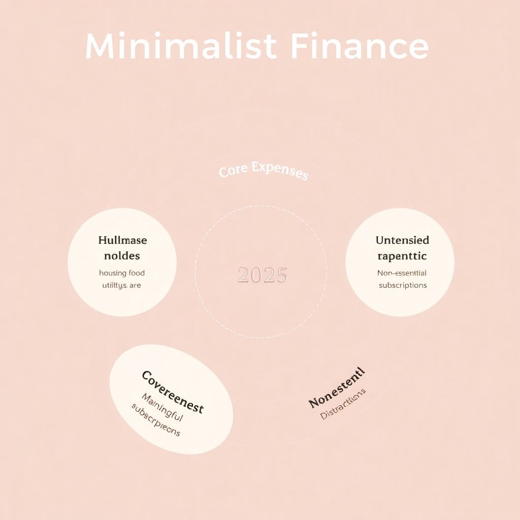 Minimalist finances and simple living guide to manage money with less stress