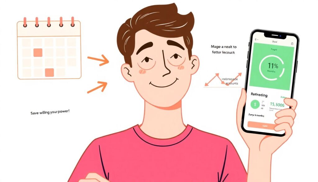 Simple Guide to Saving for Retirement Yet Again - иллюстрация