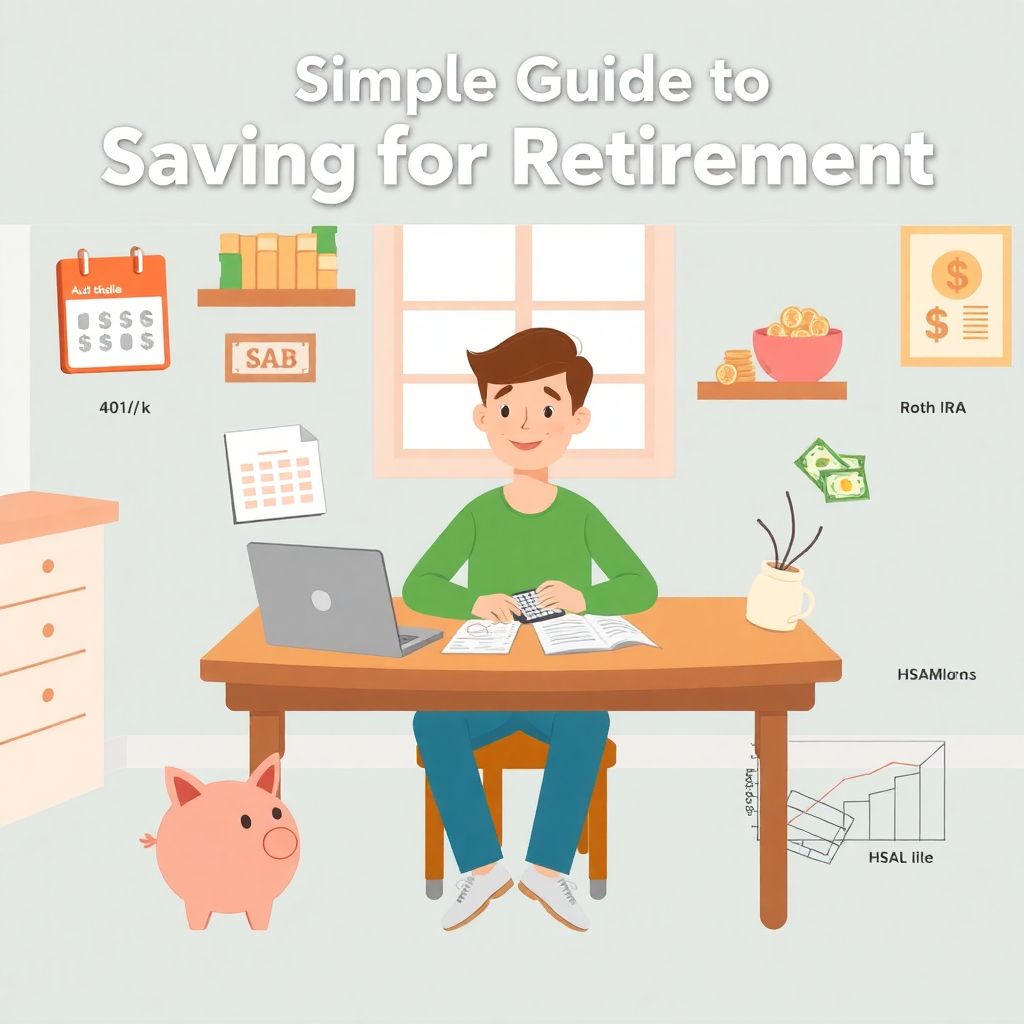 Simple guide to saving for retirement with easy steps to start planning today