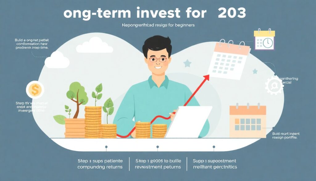 Long-Term Investment Strategies for Beginners - иллюстрация