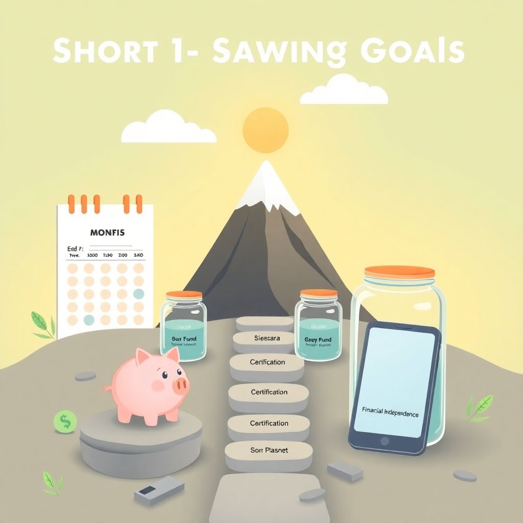 Short-term savings goals to help you achieve big financial wins faster