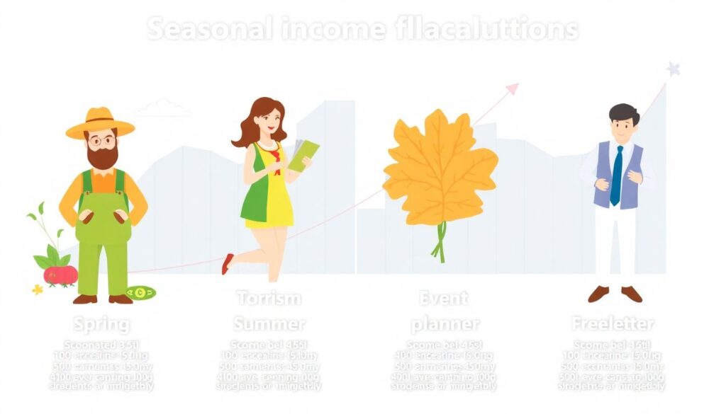 Budgeting for Seasonal Income Fluctuations - иллюстрация