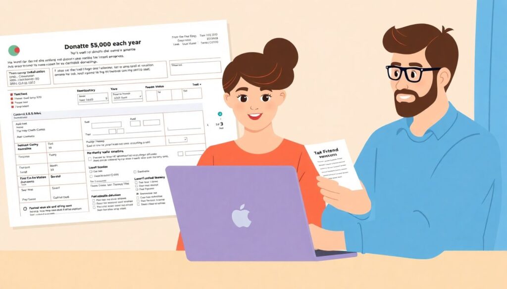 Charitable Giving Strategies for Tax Efficiency - иллюстрация