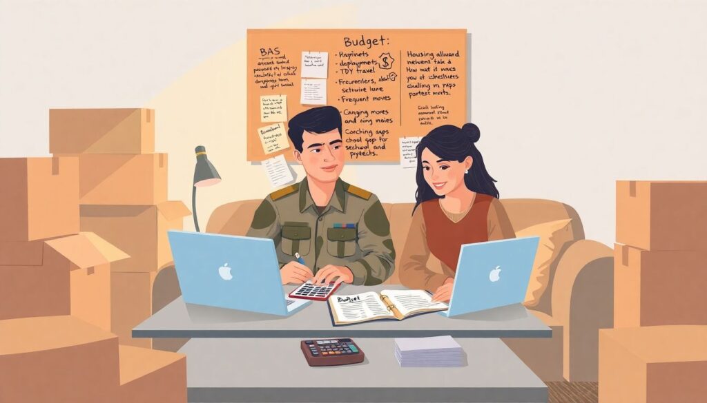 Budgeting Tips for Military Families - иллюстрация