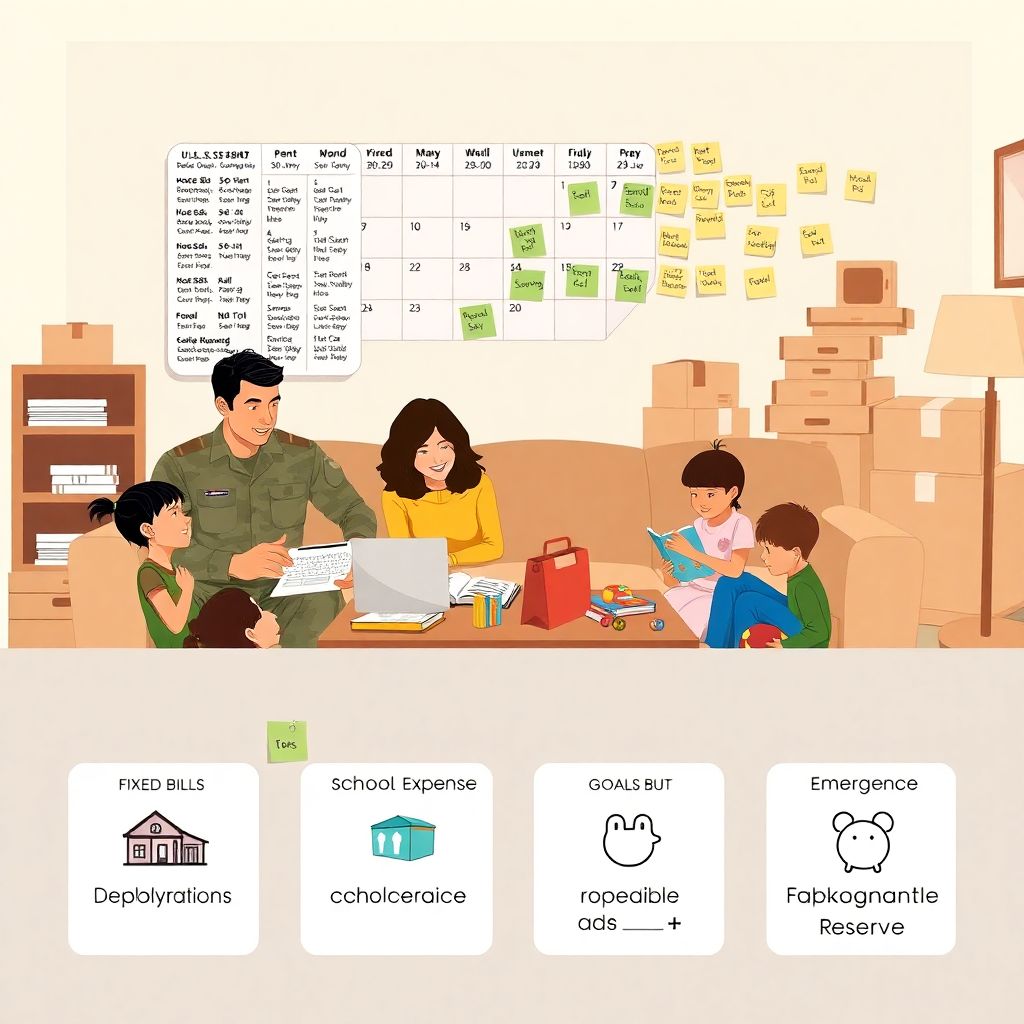 Budgeting tips for military families to save money and manage finances smarter