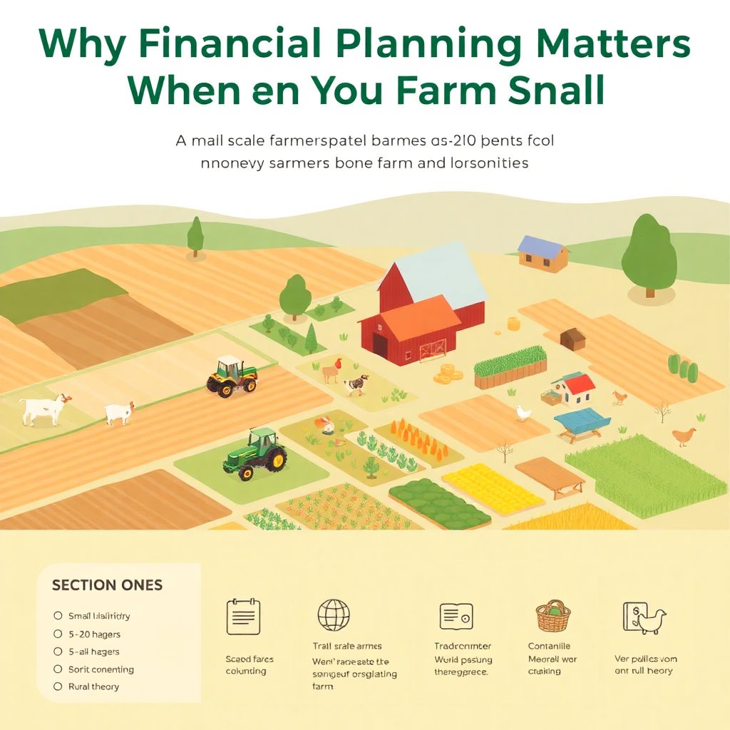 Financial planning for small-scale farmers and rural living success