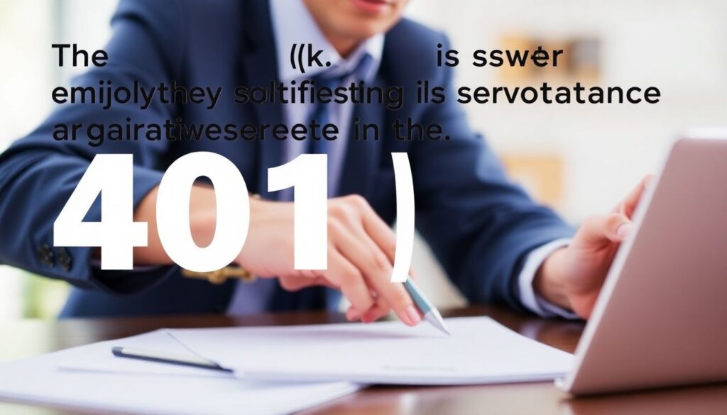 Employer-Sponsored Plans: 401(k) - иллюстрация