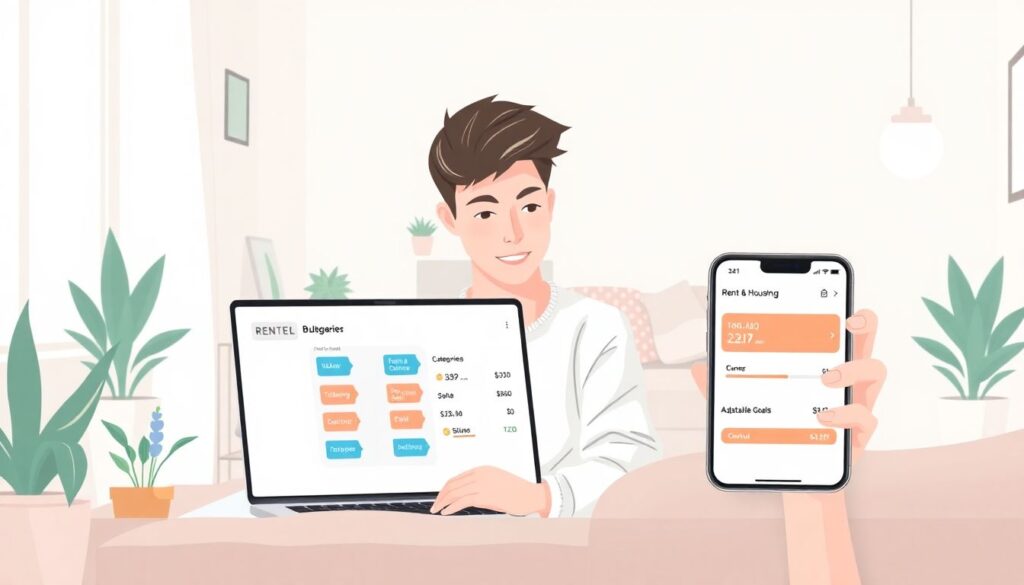 Renter’s Guide to Budgeting and Saving - иллюстрация