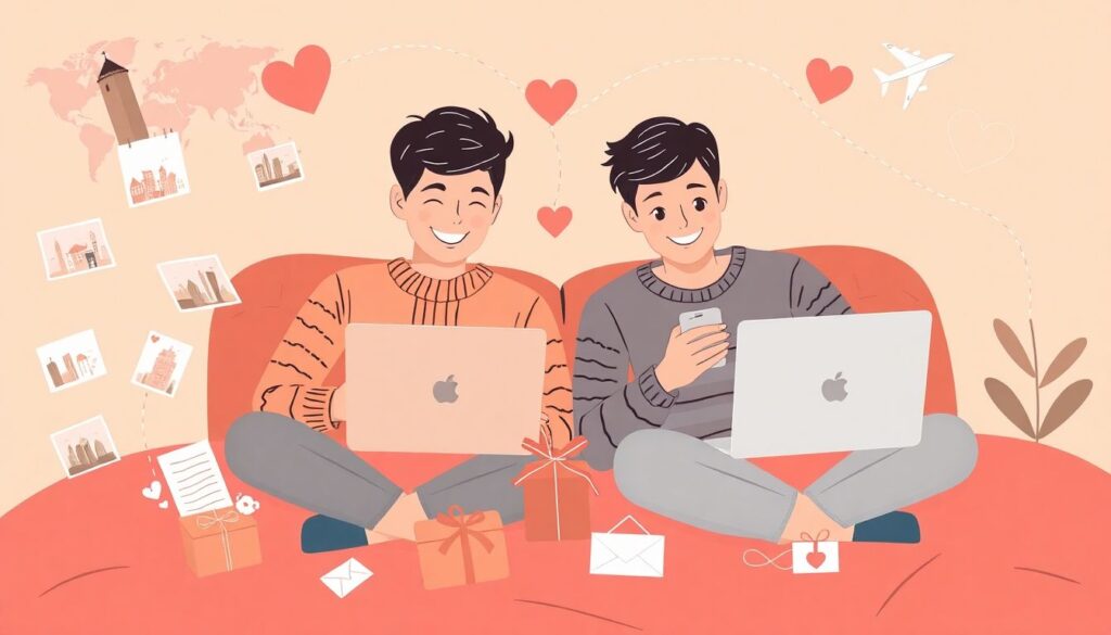 Long-Distance Relationship Budgeting Tips - иллюстрация