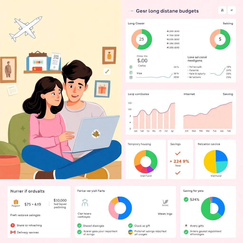Long-distance relationship budgeting tips to save money and stay emotionally close