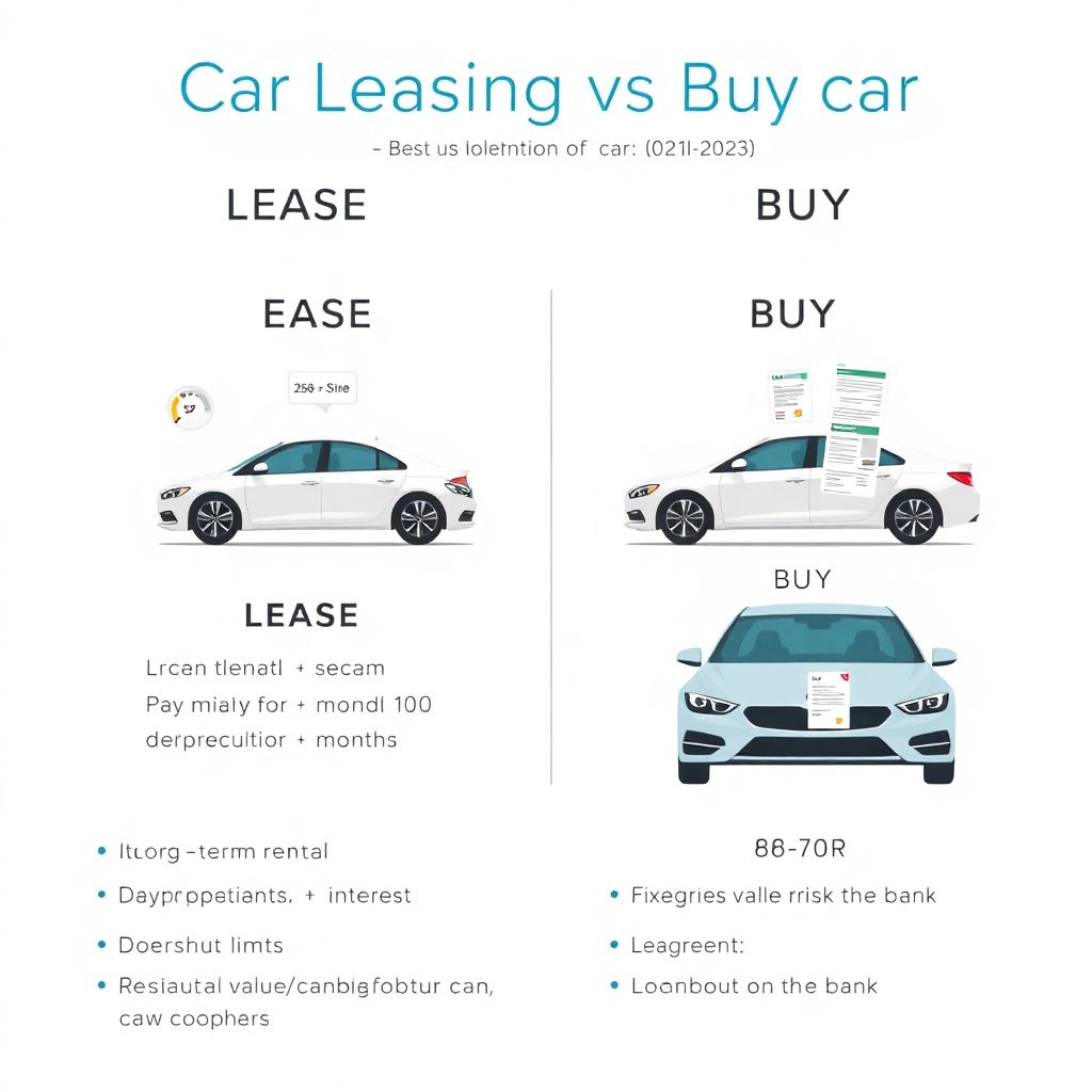 Car leasing vs buying: how to budget smartly for your next vehicle