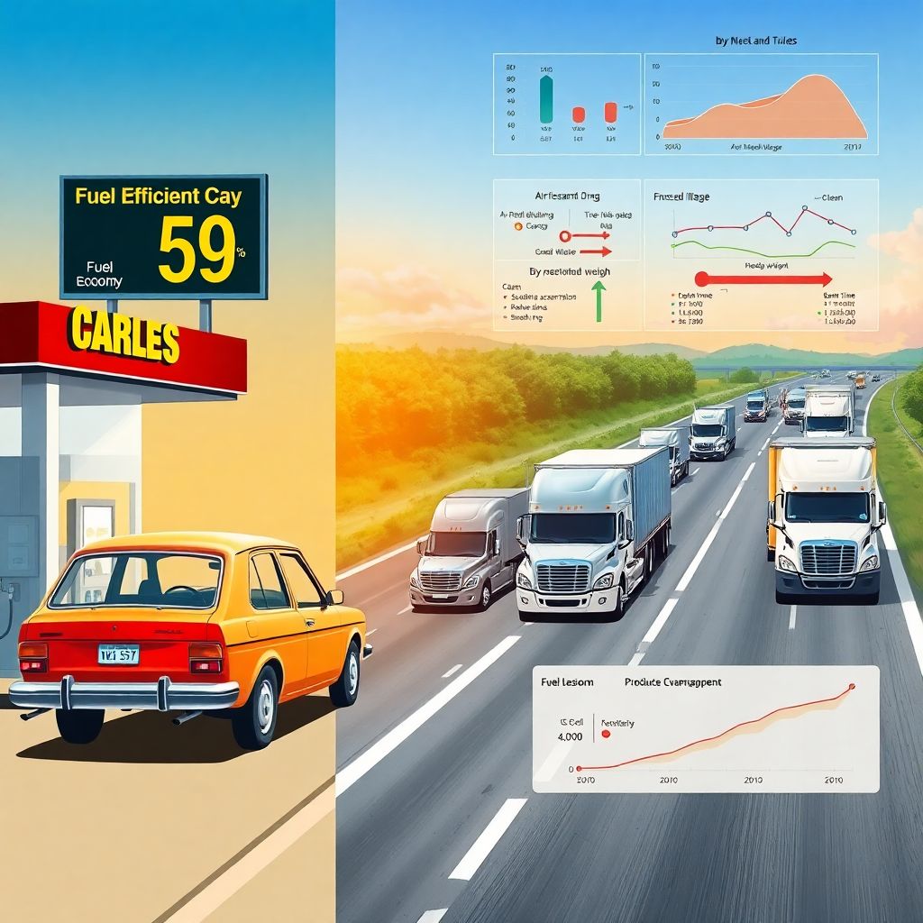 Fuel efficiency savings for lower costs: how to reduce fuel use and save money