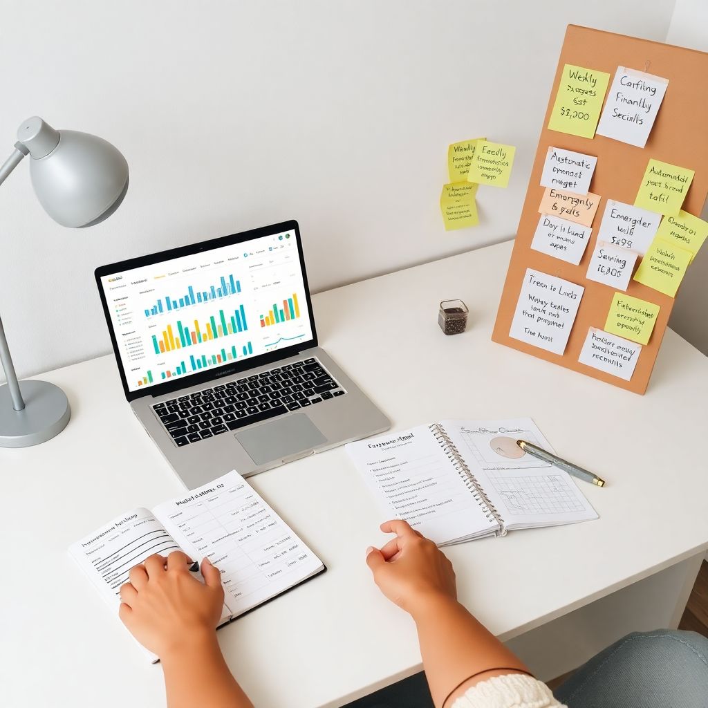 Financial self-care to reduce money stress and feel more in control