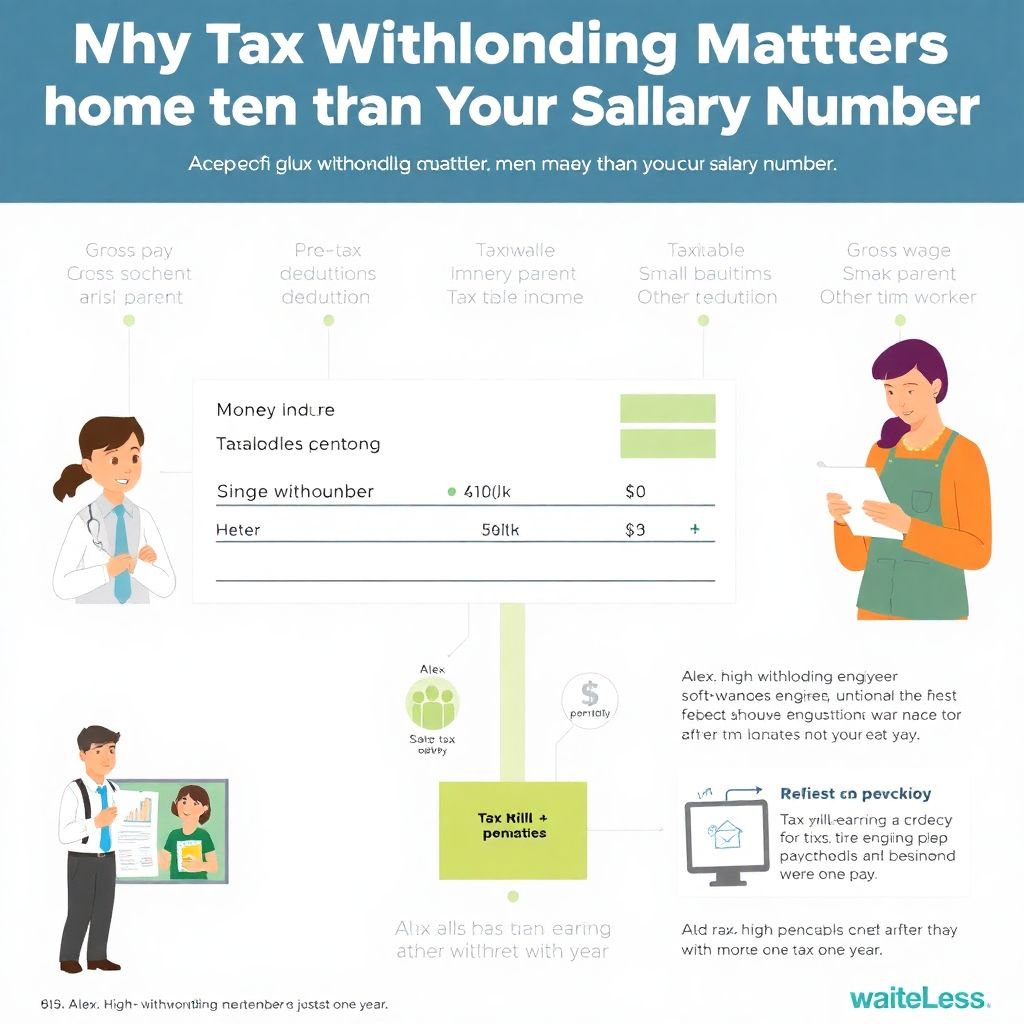 Tax withholding and your paycheck: how it works and what affects your take‑home pay