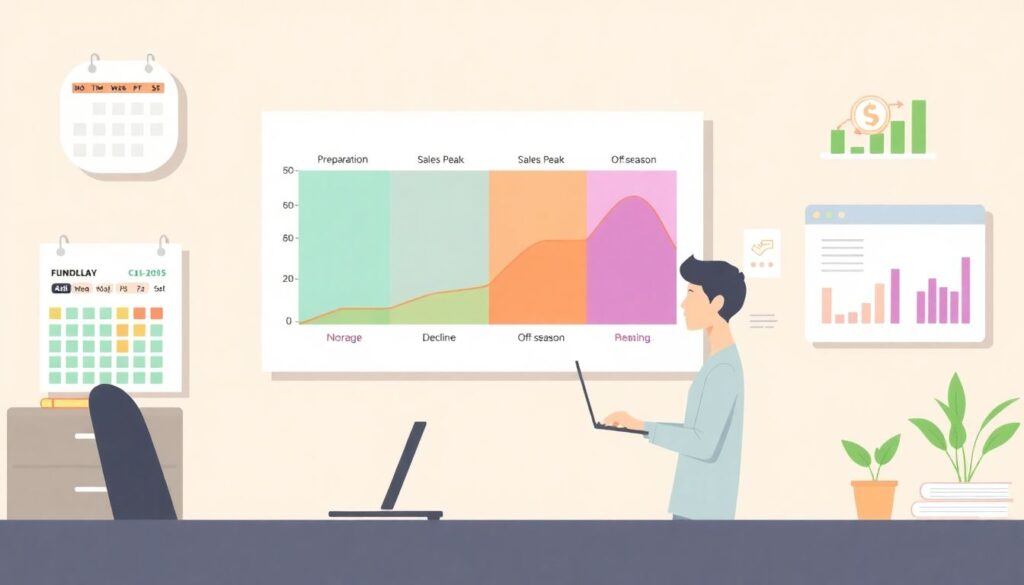 Budgeting for Seasonal Businesses and Vendors - иллюстрация