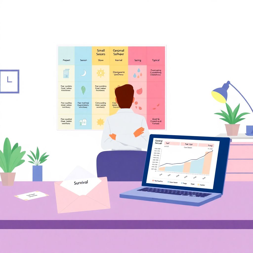 Budgeting for seasonal businesses and vendors to stabilize cash flow year‑round