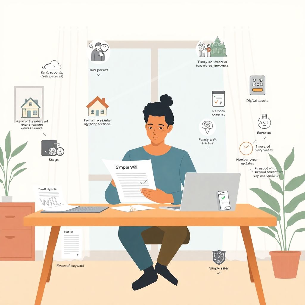 How to protect your loved ones with a simple will and secure their future