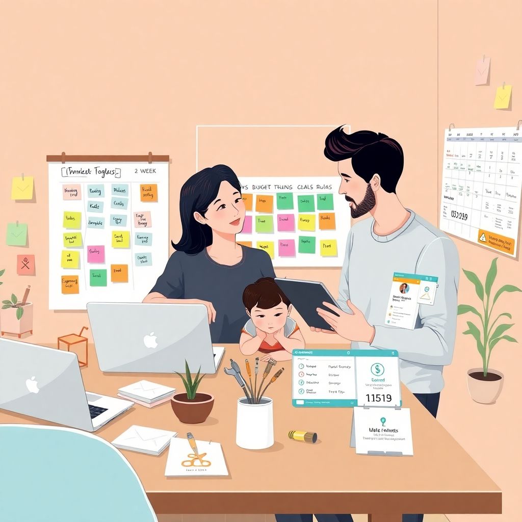 Practical guide to budgeting for a startup family and managing family finances