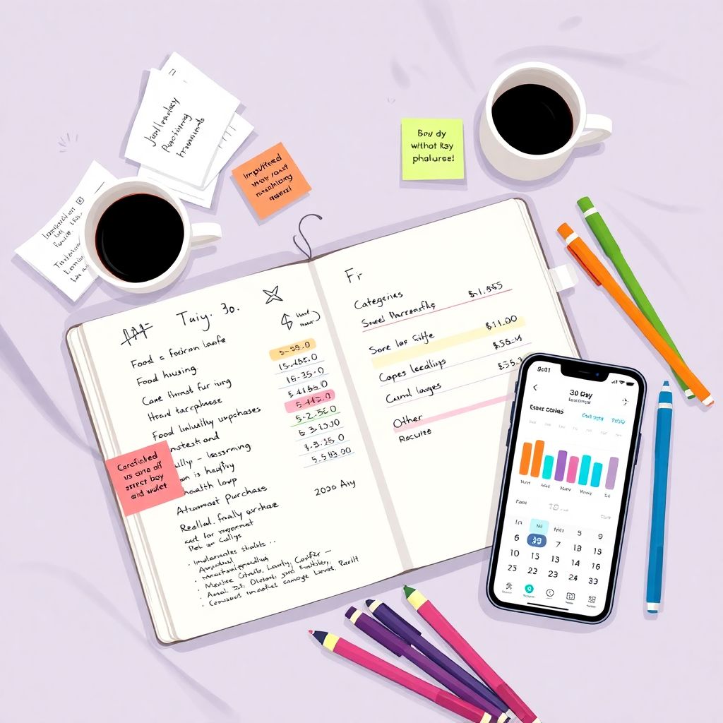 Tracking your financial habits: 30-day challenge to transform your money