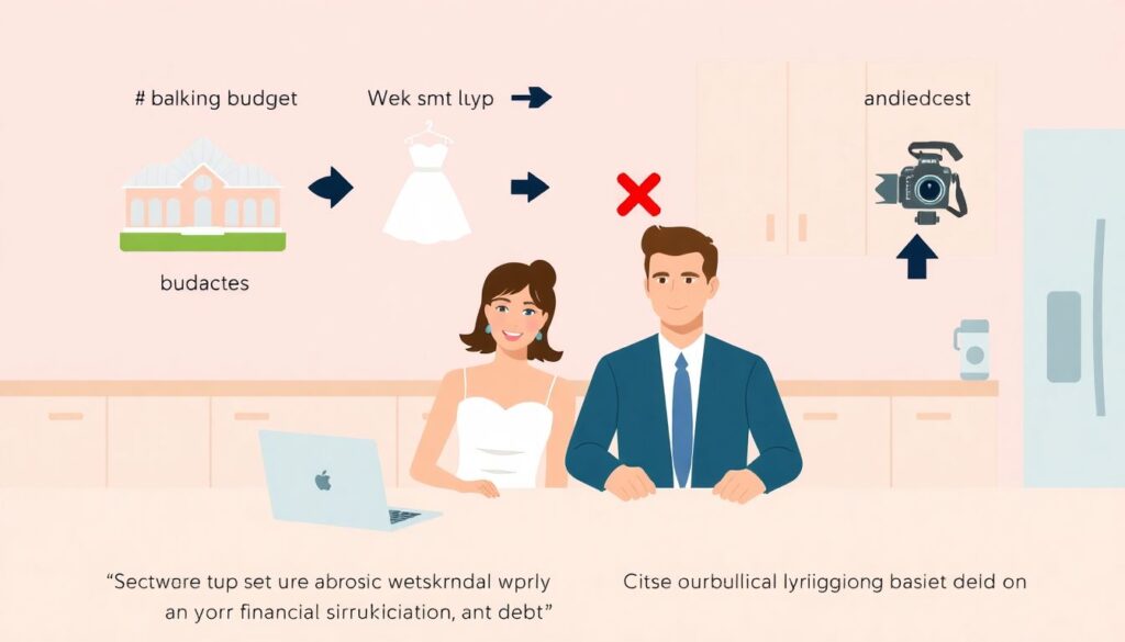 How to Budget for a Wedding without Debt - иллюстрация