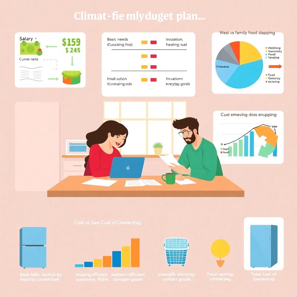 How to budget for climate-friendly living and save money sustainably