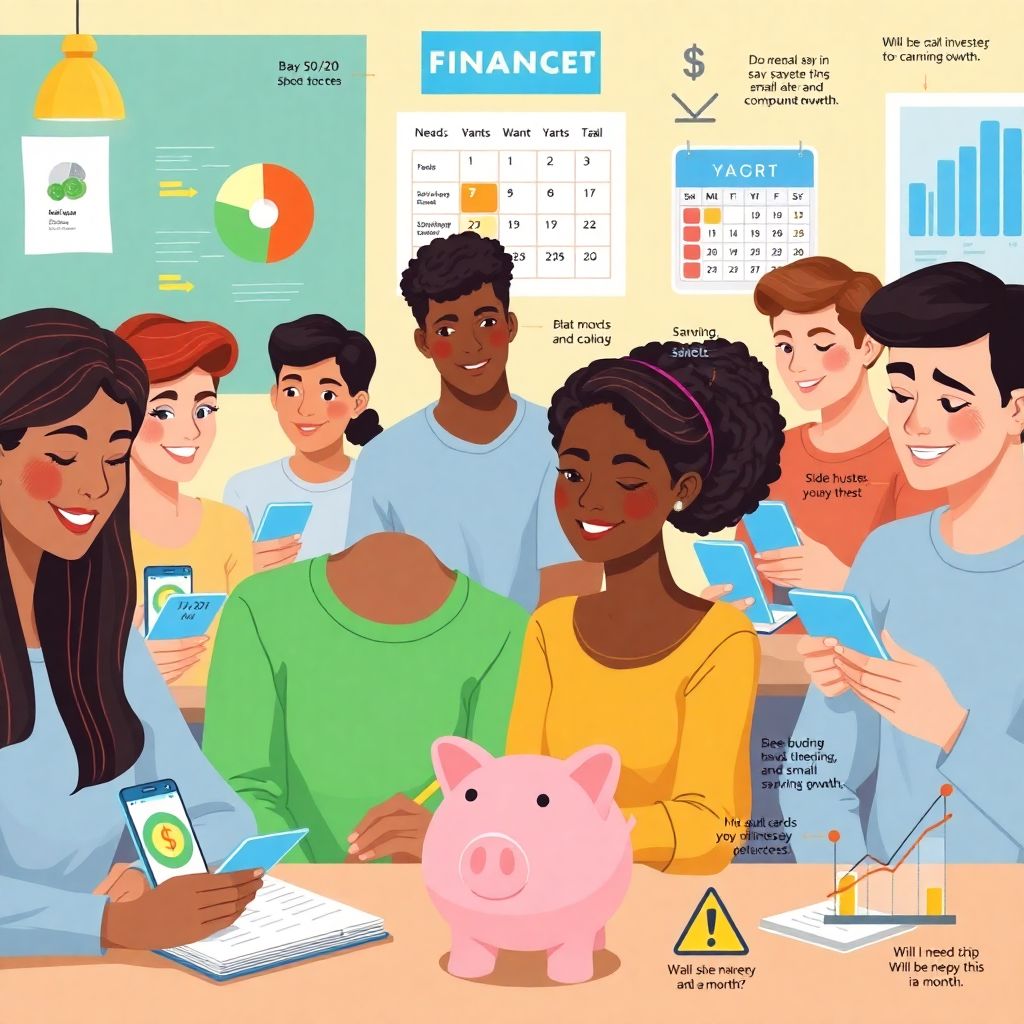 Youth financial education for building healthy money habits from an early age