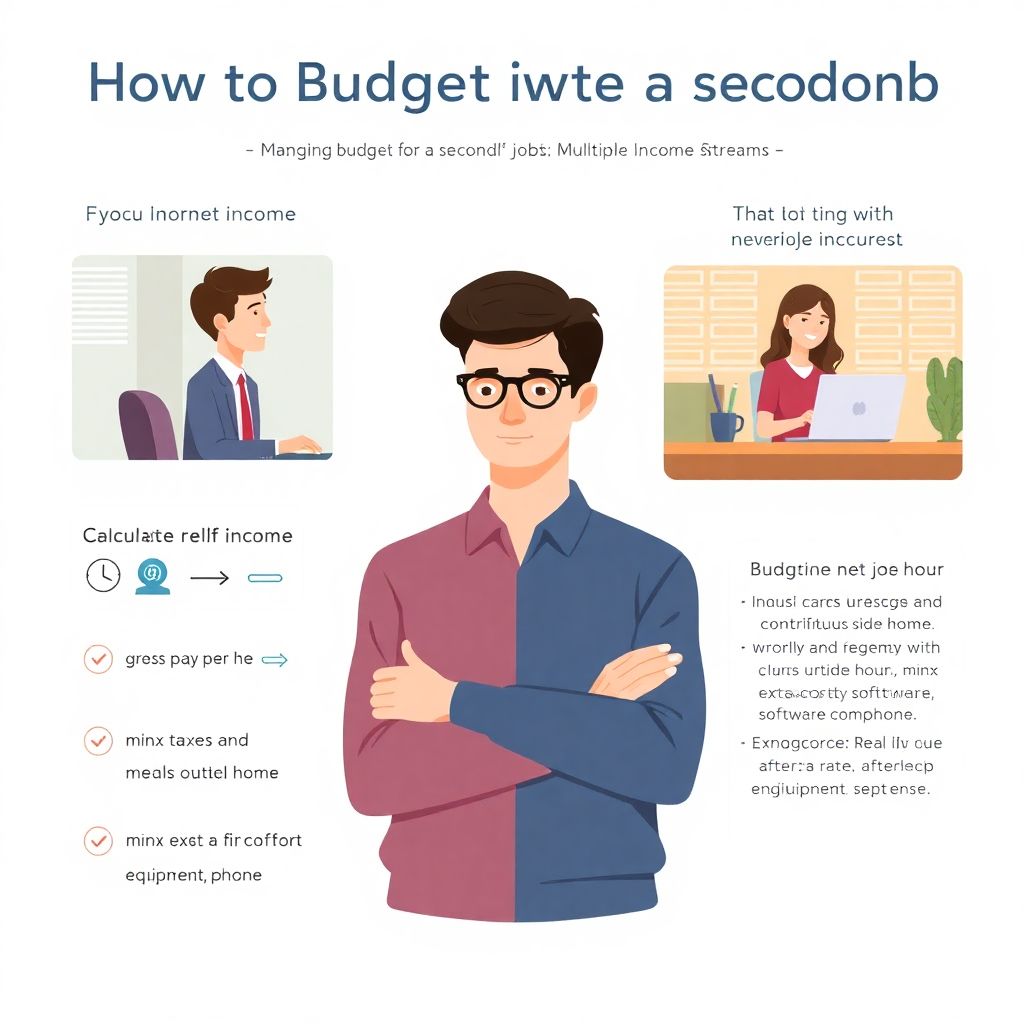 How to budget for a second job and manage your extra income wisely