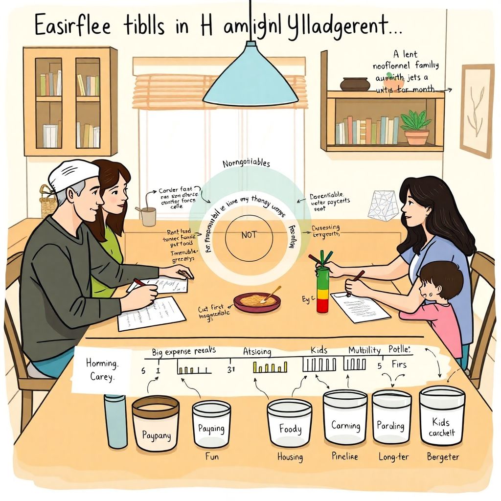 Family budgeting without a blueprint: practical steps to manage money wisely