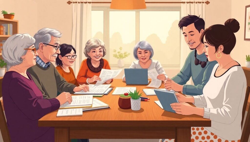 Family Budgeting for Multi-Generational Homes - иллюстрация