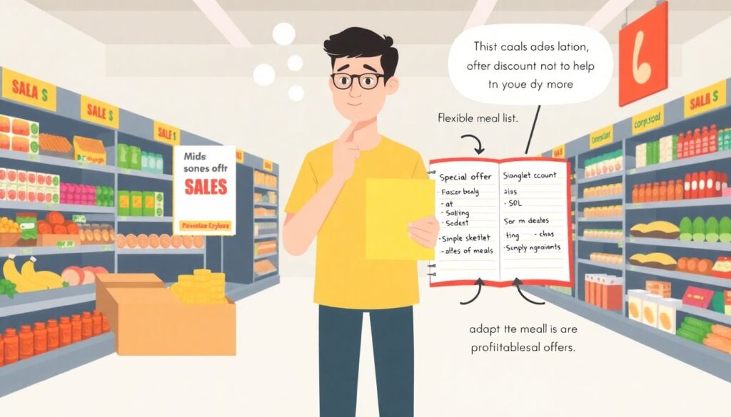 Grocery Shopping on a Budget: Meal Planning Secrets - иллюстрация