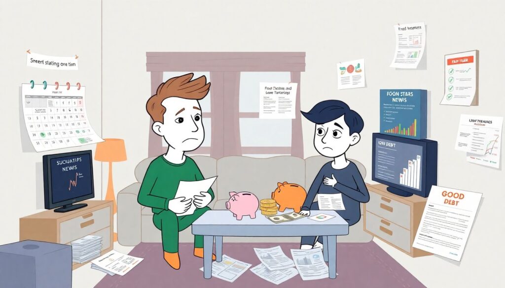 Managing Student Debt While Saving for the Future - иллюстрация